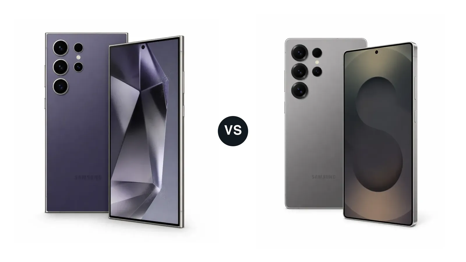Galaxy S24 Ultra VS Galaxy S25 Ultra